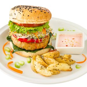 Vegetable burger